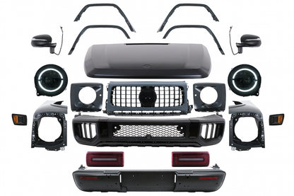 Complete Body Kit Conversion to 2024 G63 Design for Mercedes G-Class W463 (2012–2017)