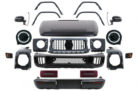 Complete Body Kit Conversion to 2024 G63 Design for Mercedes G-Class W463 (2012–2017)