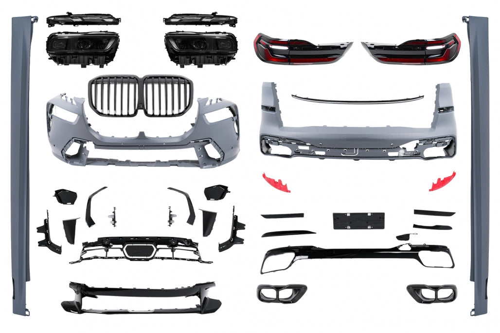 Complete Body Kit Conversion to G07 LCI 2023 M Design for BMW X7 G07 (2018-2022)