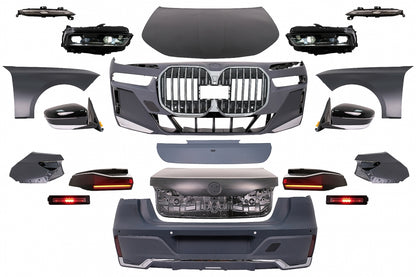 Complete Body Kit Conversion to G70 Design for BMW 7 Series F01 (2008-2015) LHD