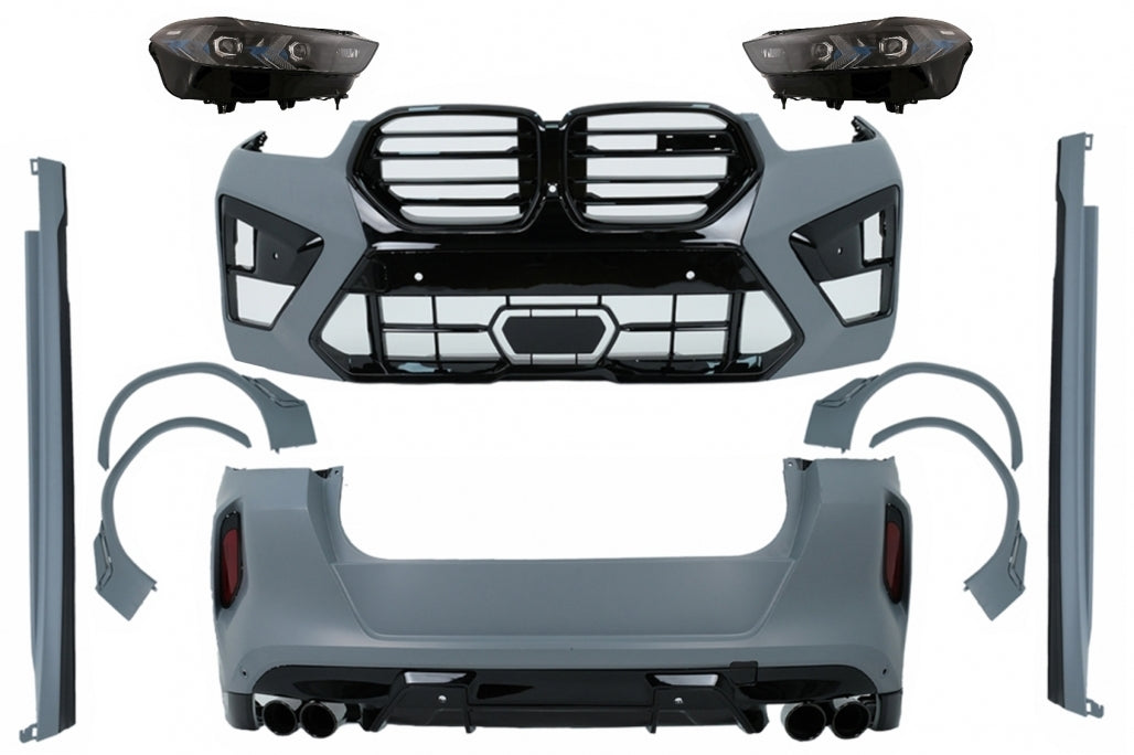 Complete Body Kit Conversion to LCI 2023 X6M Design for BMW X6 G06 (2019-03.2023)