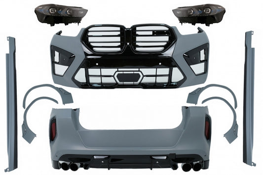 Complete Body Kit Conversion to LCI 2023 X6M Design for BMW X6 G06 (2019-03.2023)