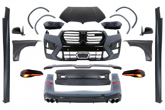 Complete Body Kit Conversion to X5M F95 2023 Design for BMW X5 E70 (2007-2013)