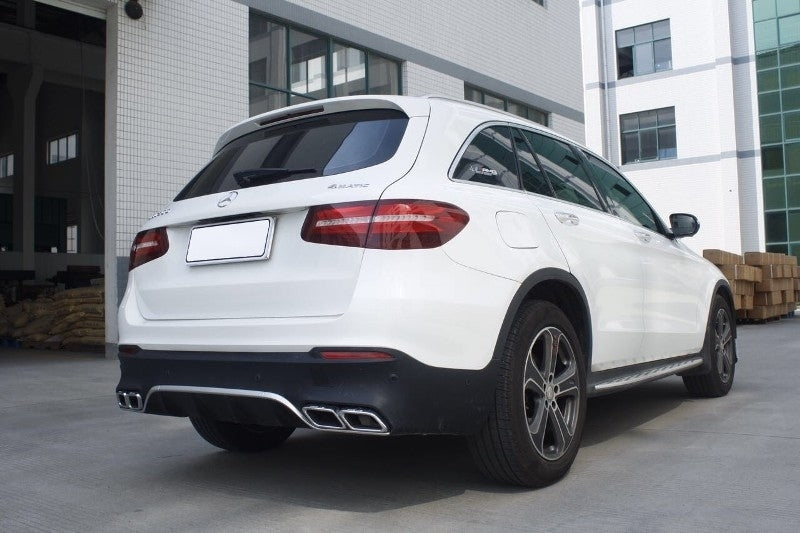 Complete Body Kit GLC63 Design with Running Boards for Mercedes GLC SUV X253 (2015–07.2019)