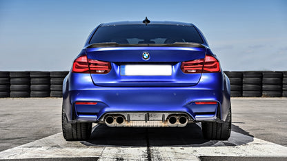 Complete Body Kit M3 CS Look with Double Stripe Kidney Grilles for BMW 3 Series F30 (2011–2019) Without Fog Lights