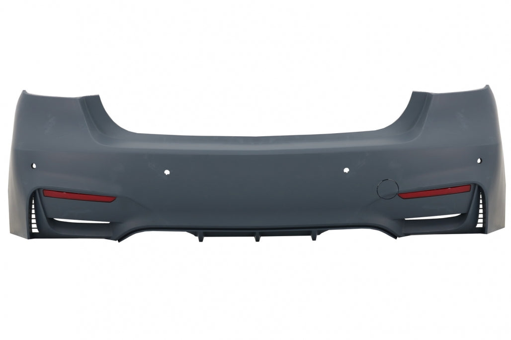 Complete Body Kit M3 CS Look with Double Stripe Kidney Grilles for BMW 3 Series F30 (2011–2019) Without Fog Lights