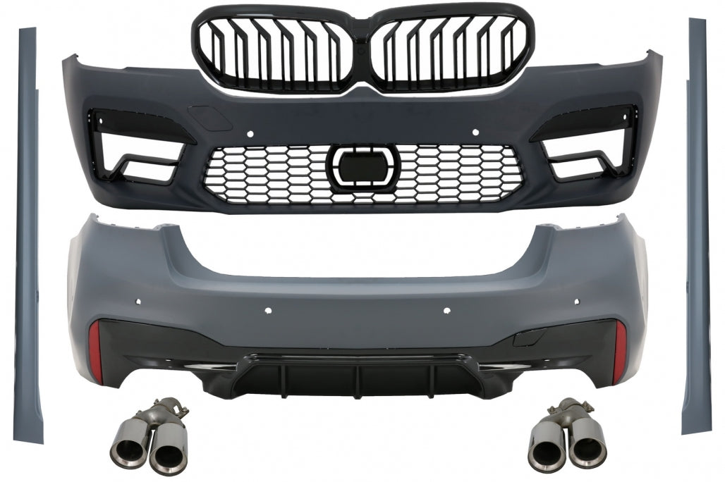 Complete Body Kit M5 Design for BMW 5 Series G30 LCI Sedan (2020–Up) with Exhaust Tips