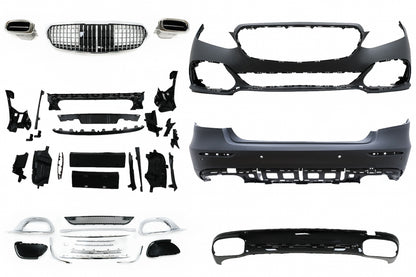 Complete Body Kit Panamericana Style for Mercedes E-Class W212 Facelift Sedan (2013–2016)