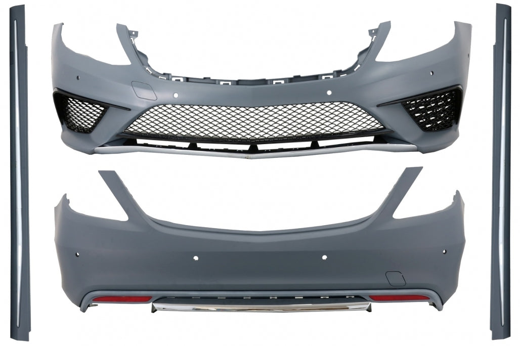 Complete Body Kit S63 Design with Side Skirts for Mercedes S-Class W222 LWB (2013–06.2017)