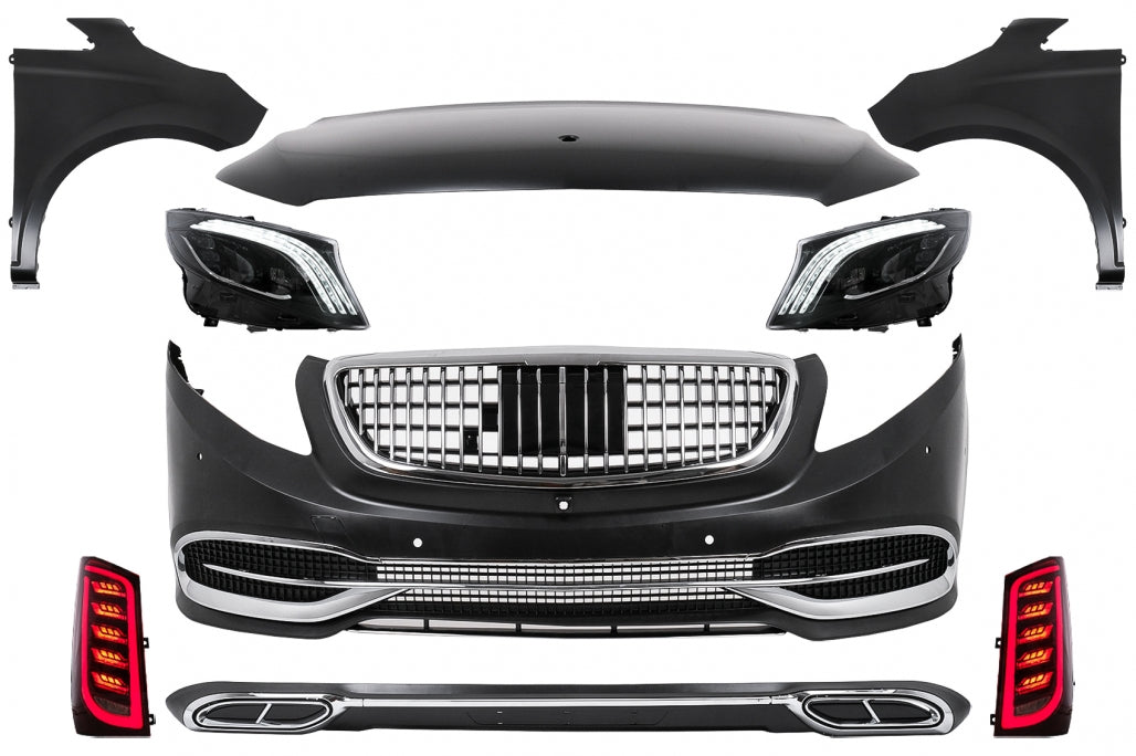Complete Body Kit VS680 Design for Mercedes V-Class Vito W639 (2003-2014)