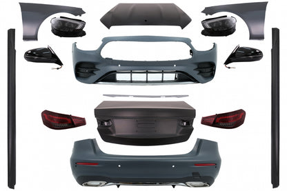 Complete Body Kit W213 E63 Design Conversion for Mercedes E-Class W212 Sedan (2009–2012)
