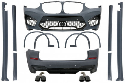 Complete Body Kit X3M Design Piano Black for BMW X3 G01 (2017-2020)