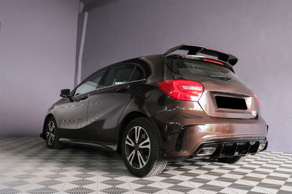 Complete Body Kit compatible with Mercedes A-Class W176 (2012-2018) Facelift Aero A45 Design