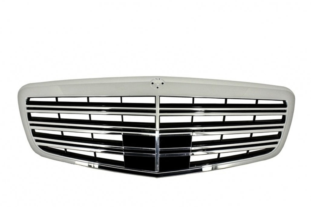 Complete Body Kit for Mercedes S-Class W221 LWB (2005–2011) with Front Grille, Side Skirts and Exhaust Tips