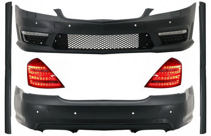 Complete Body Kit for Mercedes S-Class W221 LWB (2005–2012) with LED Taillights