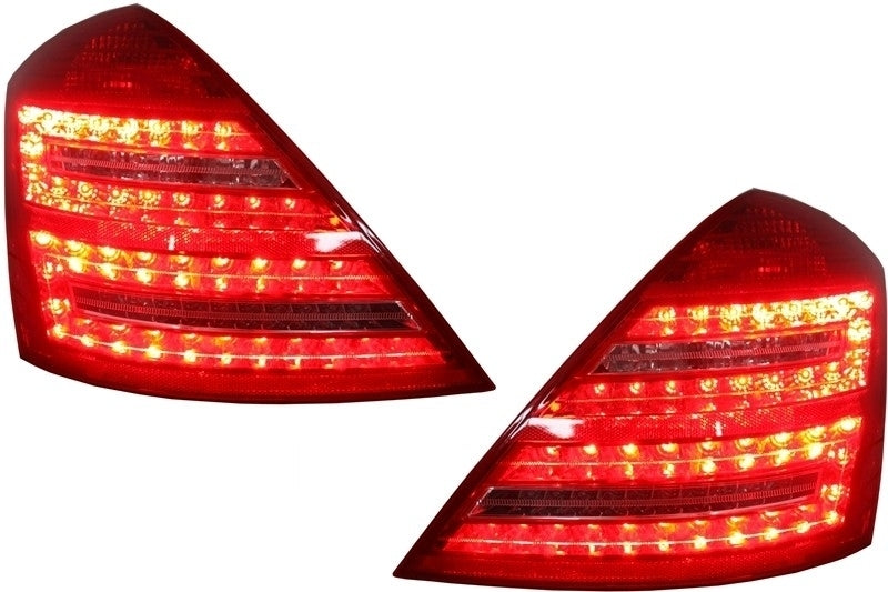 Complete Body Kit for Mercedes S-Class W221 LWB (2005–2012) with LED Taillights