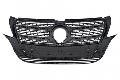 Complete Body Kit with LED Headlights & Red Clear LED Taillights for Mercedes Vito (2020–2024) LHD Halogen