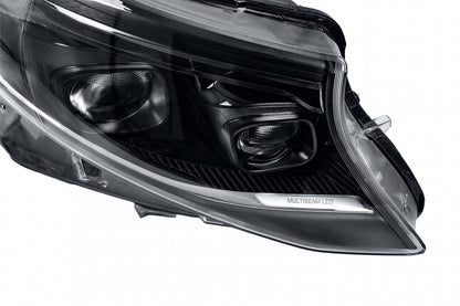 Complete Body Kit with LED Headlights & Taillights for Mercedes Vito (2020–2024) LHD Halogen