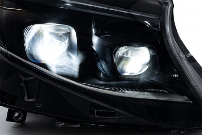 Complete Body Kit with LED Headlights & Taillights for Mercedes Vito (2020–2024) LHD Halogen