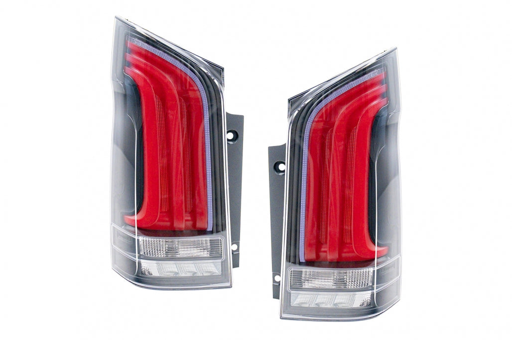 Complete Body Kit with LED Headlights & Taillights for Mercedes Vito (2020–2024) LHD Halogen