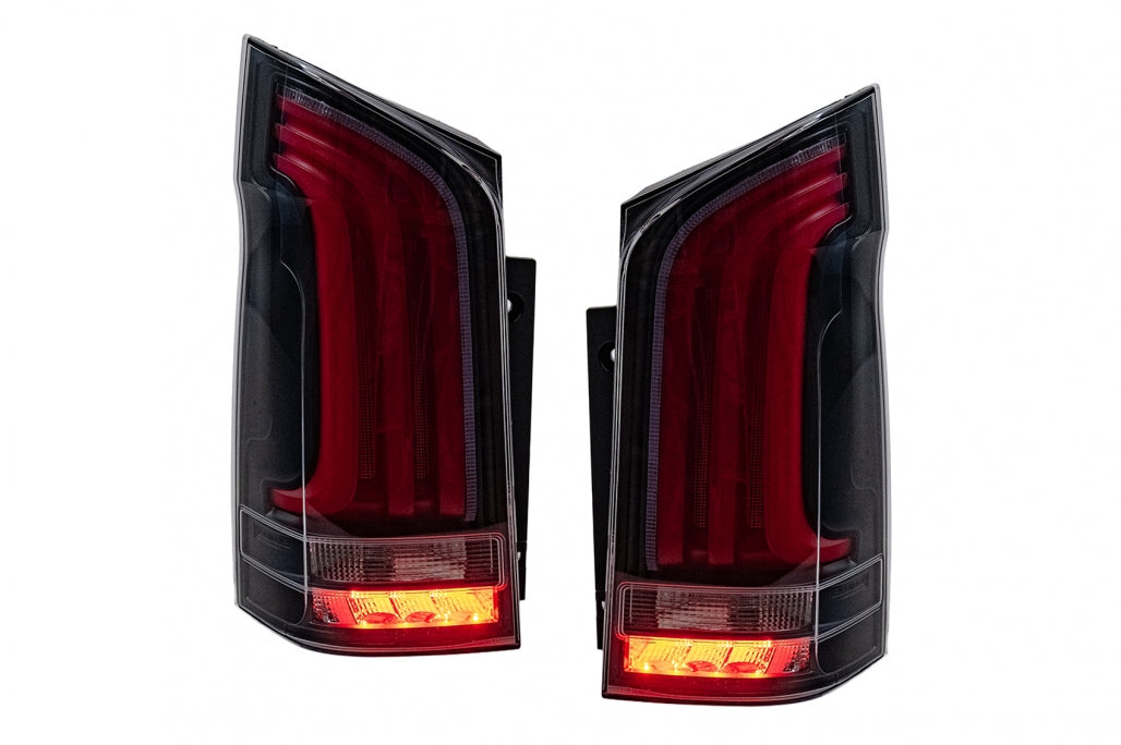 Complete Body Kit with LED Headlights & Taillights for Mercedes Vito (2020–2024) LHD Halogen