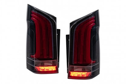 Complete Body Kit with LED Headlights & Taillights for Mercedes Vito (2020–2024) LHD Halogen