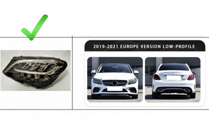 Complete Conversion Body Kit W206 C63 Design for Mercedes C-Class W205 Facelift LHD (2018–2022)