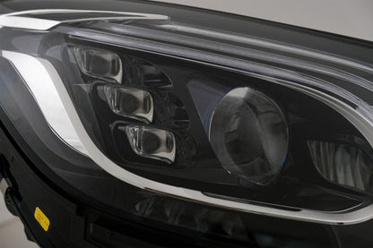 Complete Facelift Body Kit S63 Design with Black Exhaust Muffler Tips for Mercedes S-Class W222 LHD (2013–06.2017)