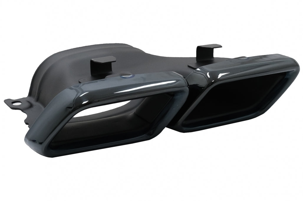 Complete Facelift Body Kit S63 Design with Black Exhaust Muffler Tips for Mercedes S-Class W222 LHD (2013–06.2017)