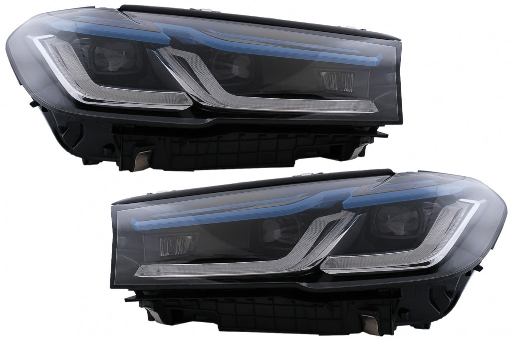 Complete LCI Conversion Body Kit with LED Lights for BMW 5 Series G30 Sedan (2017–2019) M-Tech Style