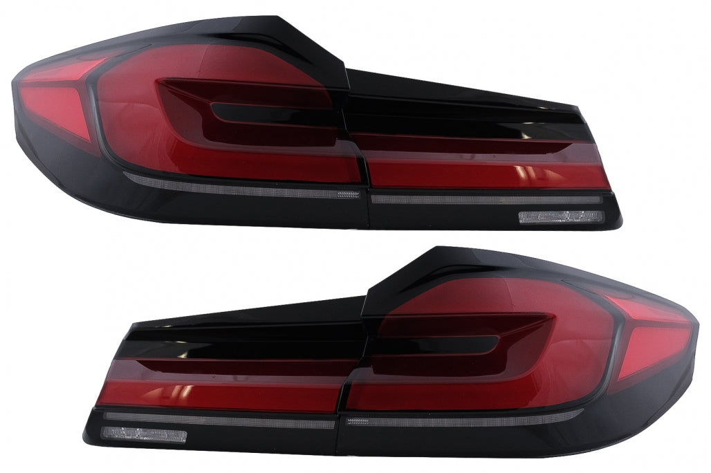 Complete LCI Conversion Body Kit with LED Lights for BMW 5 Series G30 Sedan (2017–2019) M-Tech Style