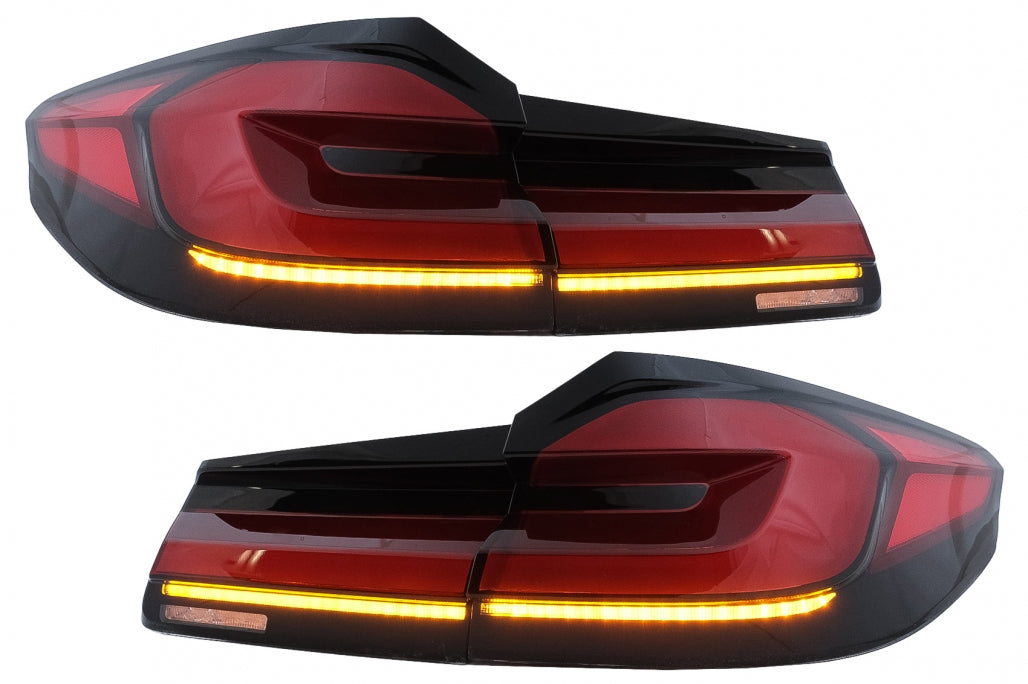 Complete LCI Conversion Body Kit with LED Lights for BMW 5 Series G30 Sedan (2017–2019) M-Tech Style