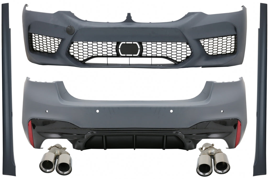 Complete M5 Style Body Kit with Exhaust Tips for BMW 5 Series G30 Sedan (2017–2019)