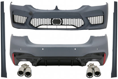 Complete M5 Style Body Kit with Exhaust Tips for BMW 5 Series G30 Sedan (2017–2019)