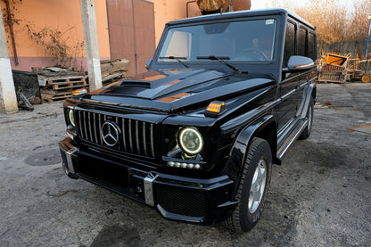 Complete Mirror Assembly 2018 Facelift Design Dynamic Turn Signal for Mercedes G-Class W463 (1989–2017)