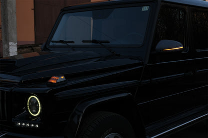 Complete Mirror Assembly 2018 Facelift Design Dynamic Turn Signal for Mercedes G-Class W463 (1989–2017)