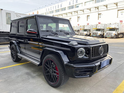 Complete Mirror Assembly 2018 Facelift Design for Mercedes G-Class W463 (2012–2017) Piano Black