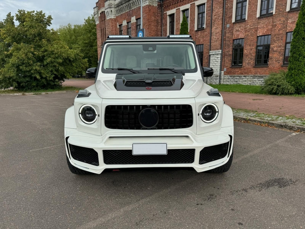 Complete Mirror Assembly 2018 Facelift Design for Mercedes G-Class W463 (2012–2017) Piano Black