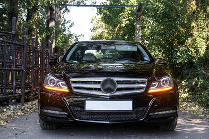 Complete Mirror Assembly Facelift Design for Mercedes C-Class W204 (2007–2014)