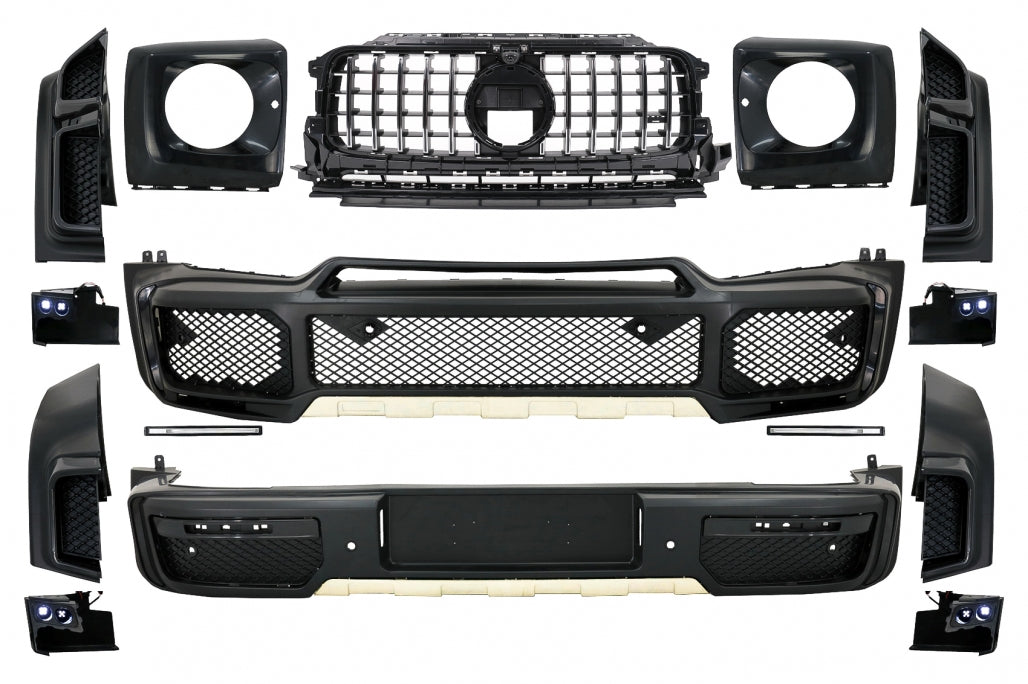 Conversion Body Kit G63 B-Look Design for Mercedes G-Class W463 (2018–Up)