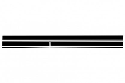 Decal Set Edition 1 Matte Black for Mercedes C-Class C205 A205 (2014–Up)