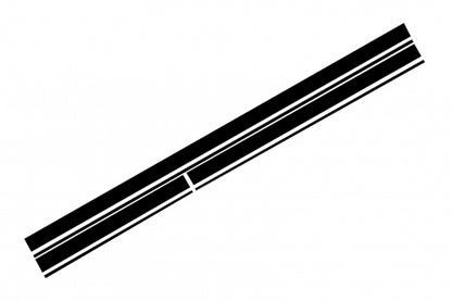 Decal Set Edition 1 Matte Black for Mercedes C-Class C205 A205 (2014–Up)