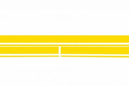 Decal Set Matte Yellow for Mercedes C-Class C205 A205 (2014–Up)