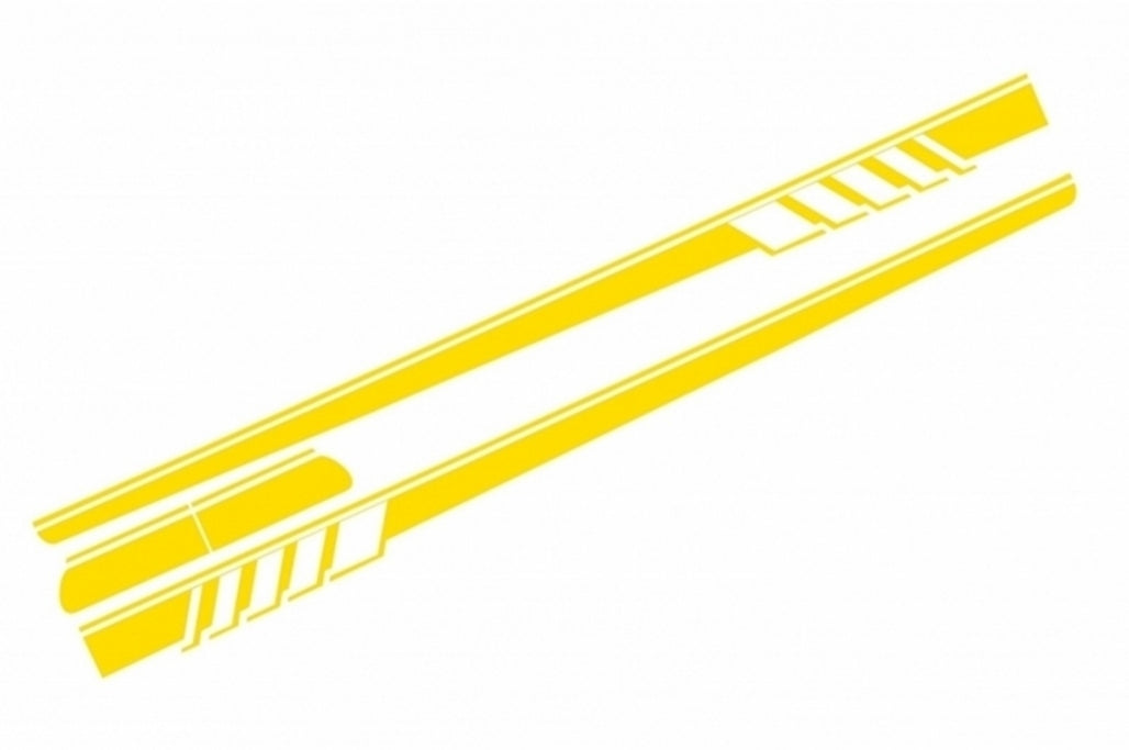 Decal Set Matte Yellow for Mercedes C-Class C205 A205 (2014–Up)