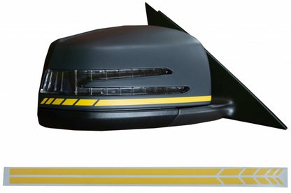 Decal Set Matte Yellow for Mercedes C-Class C205 A205 (2014–Up)