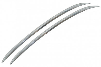 Decorative Roof Rails Aluminium Silver for BMW X6 F16 (2015-2019)