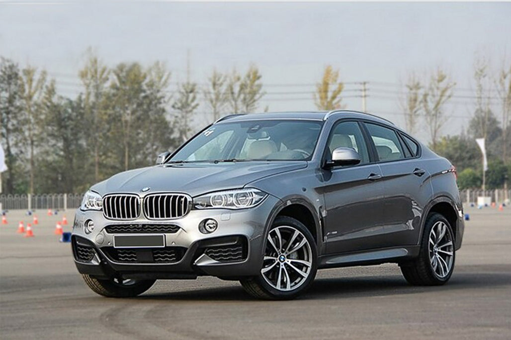 Decorative Roof Rails Aluminium Silver for BMW X6 F16 (2015-2019)