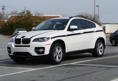 Decorative Roof Rails Black for BMW X6 E71 E72 (2008-2015)