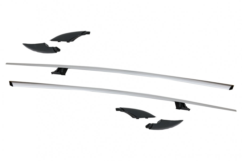 Decorative Roof Rails Matte Aluminium for Mercedes V-Class W447 (2014-Up) Long Wheelbase LWB