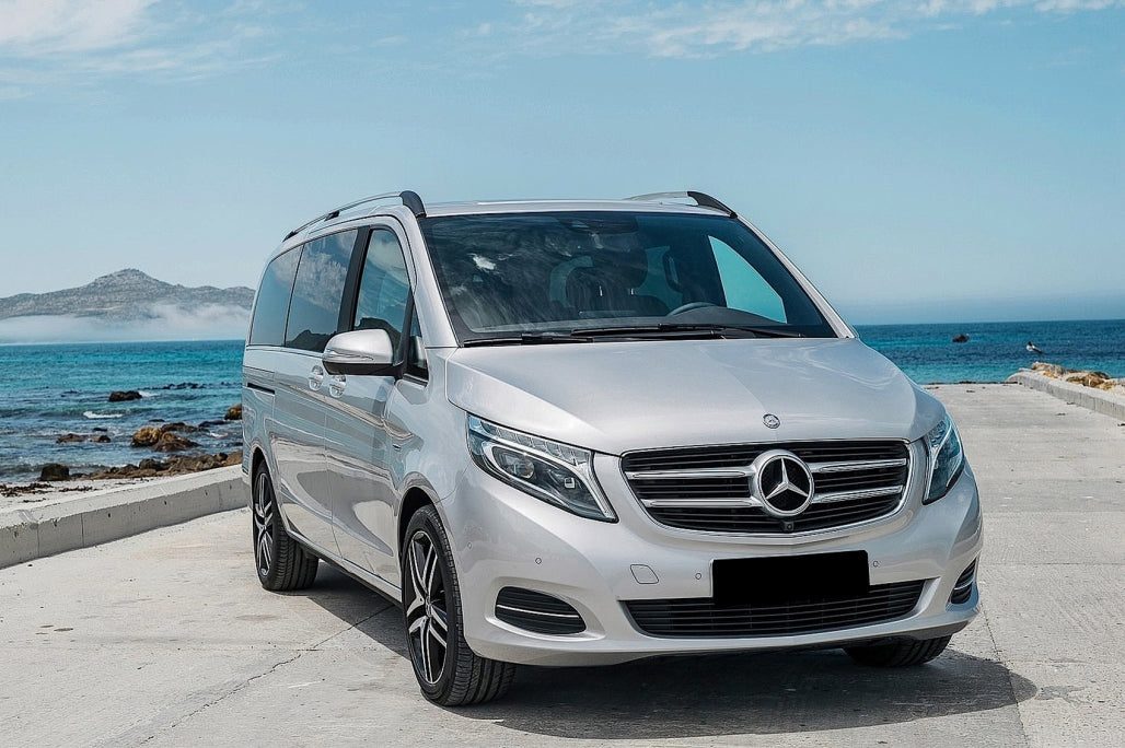 Decorative Roof Rails Matte Aluminium for Mercedes V-Class W447 (2014-Up) Short Wheelbase SWB